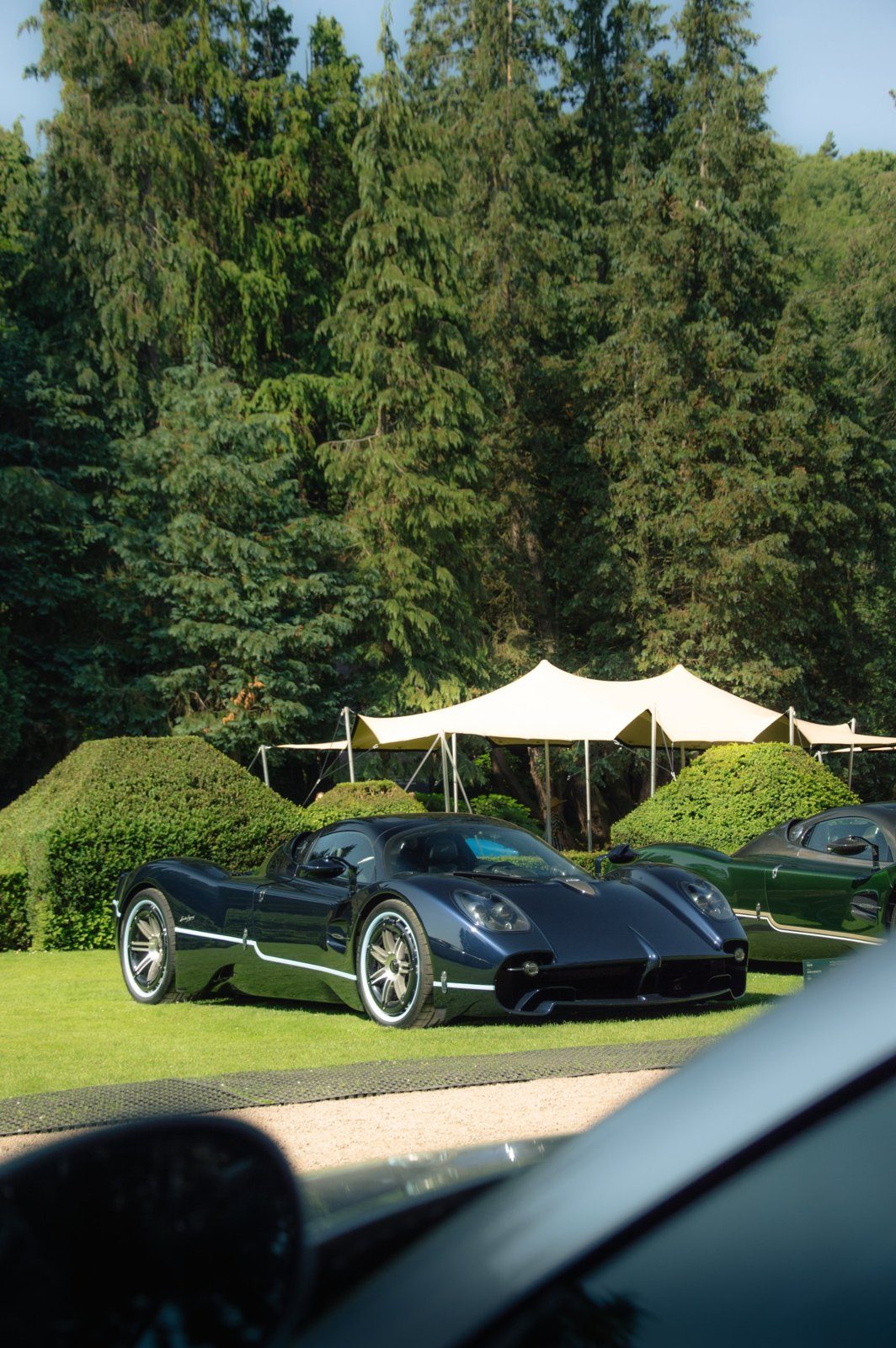 Pagani på en bilträff